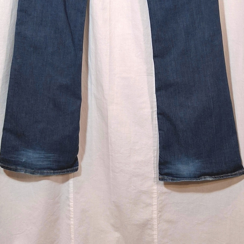 Vtg Lucky Brand Sofia Bootcut Jeans 4/27 Dark Wash Embroidered Pockets Boho Y2K - Picture 3 of 9